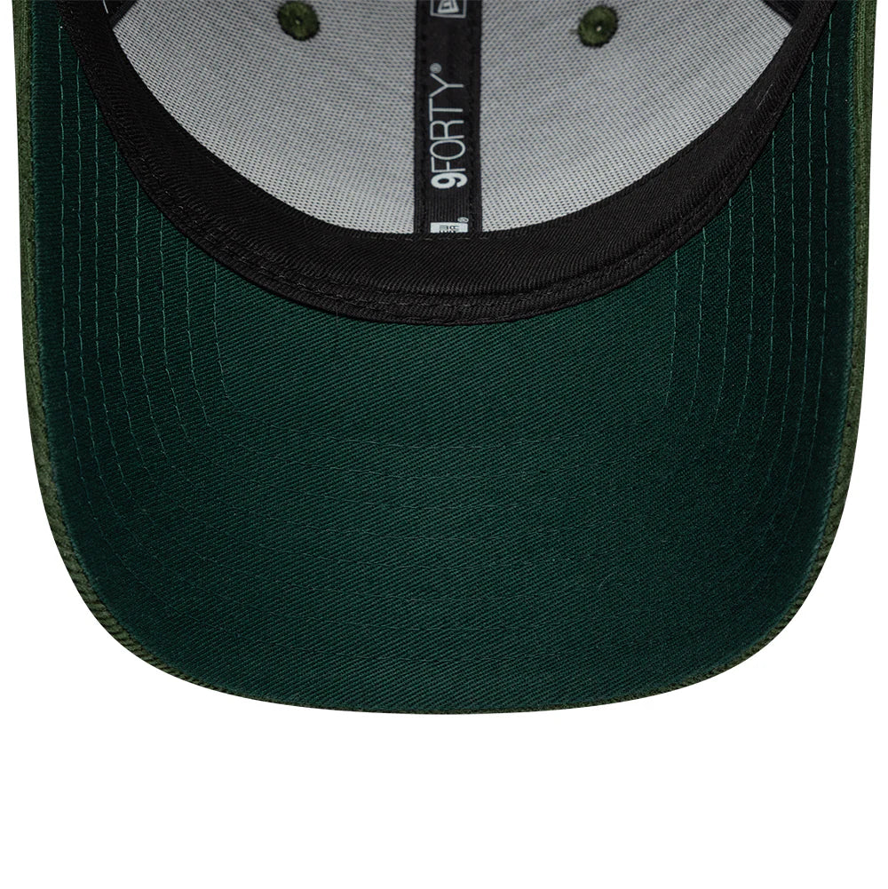 Williams F1 Tradtional Cord 9Forty Cap Adults - Dark Green