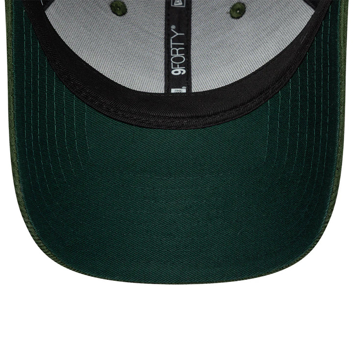 Williams F1 Tradtional Cord 9Forty Cap Adults - Dark Green
