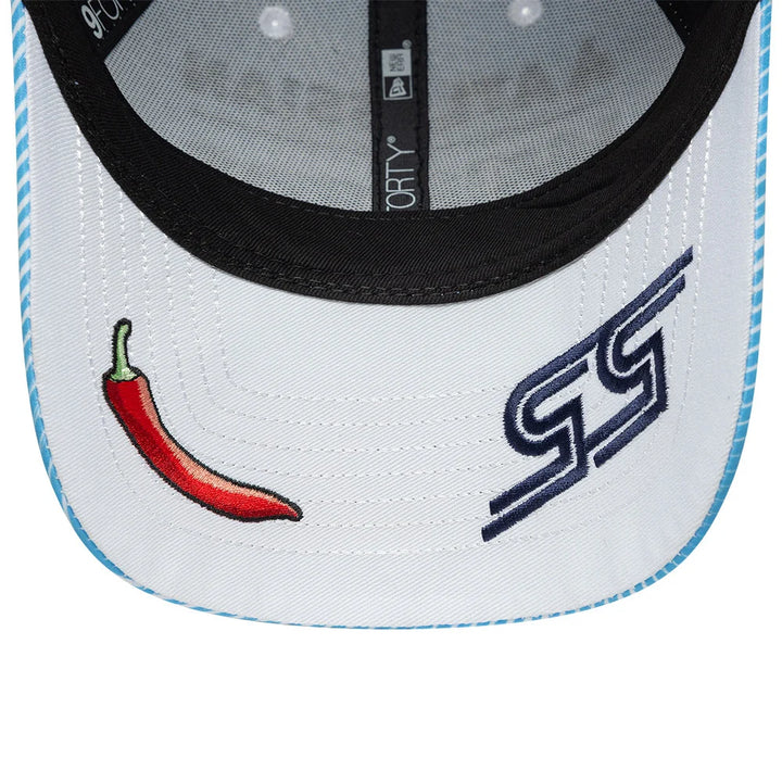Williams F1 Team 2026 Carlos Sainz Special Edition Madrid 9Forty Cap Adults - White