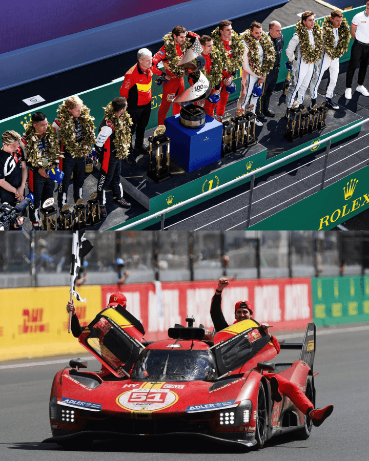 Ferrari Hypercar #51 499P 2023 Le mans 100th anniversary Winner - Ferrari AF Corse - Model Car - BBR