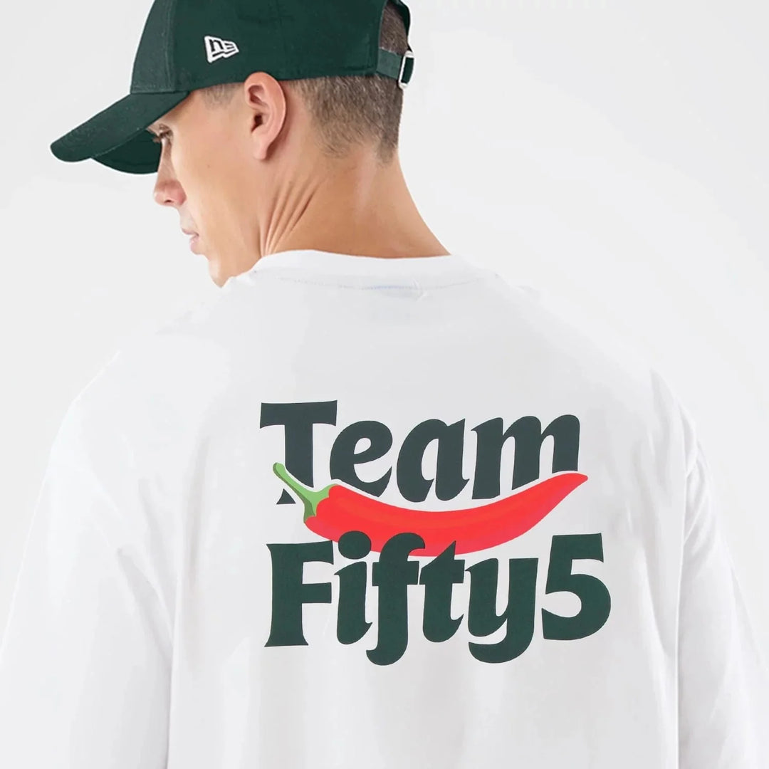 Carlos Sainz Team Fifty5 Oversized Tee Adults - White
