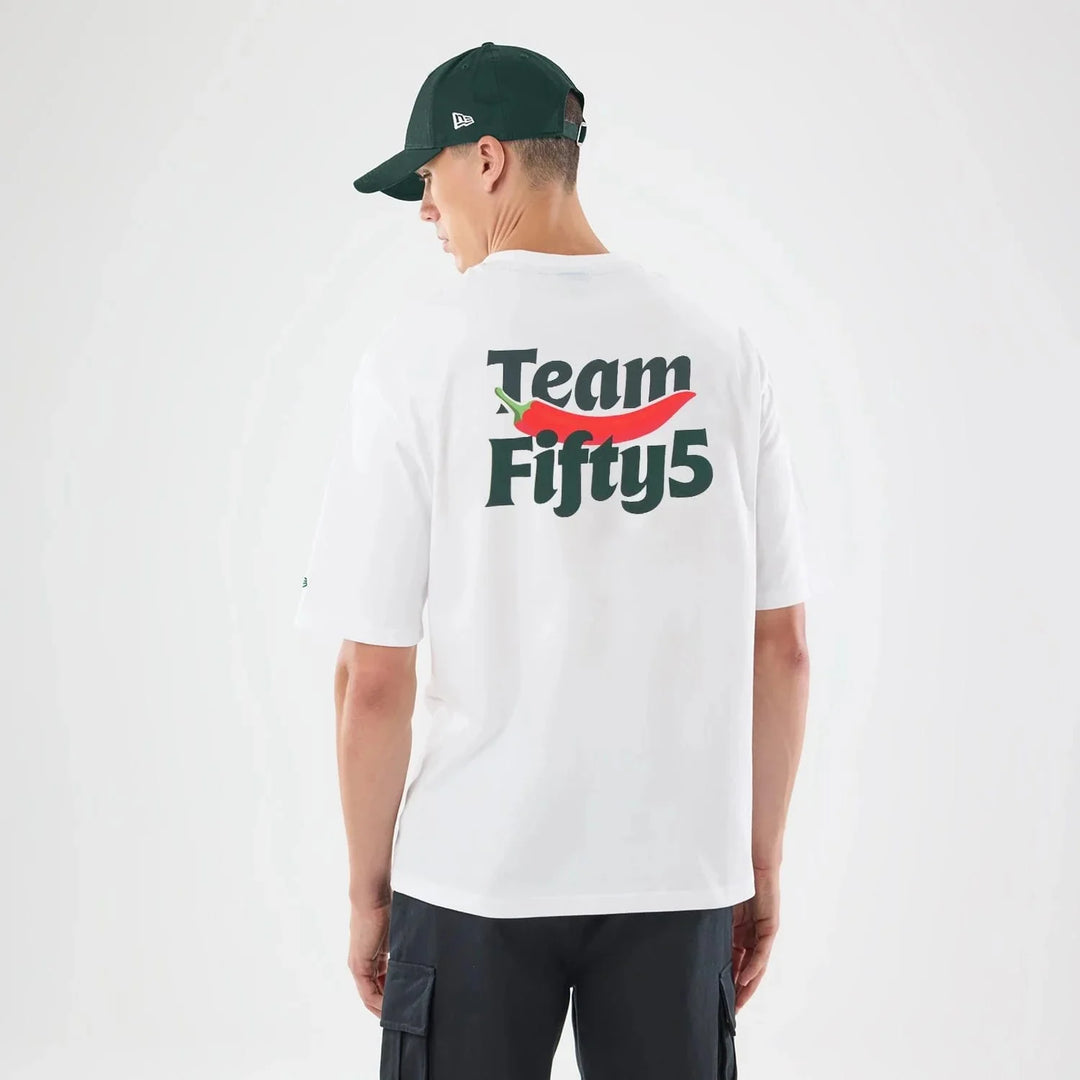 Carlos Sainz Team Fifty5 Oversized Tee Adults - White