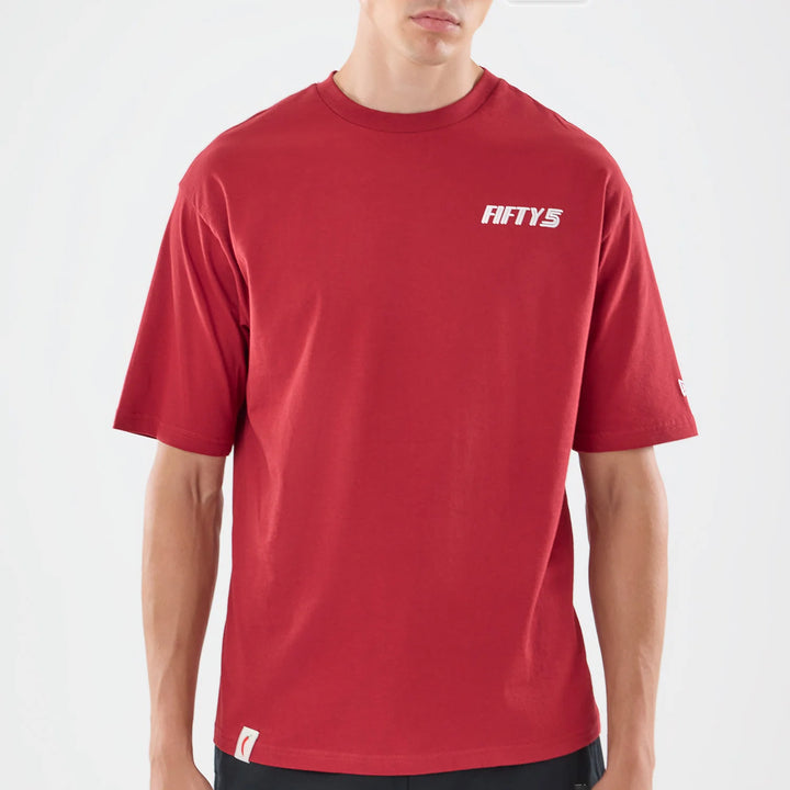 Carlos Sainz Team Fifty5 Madrid Oversized Tee Adults - Red