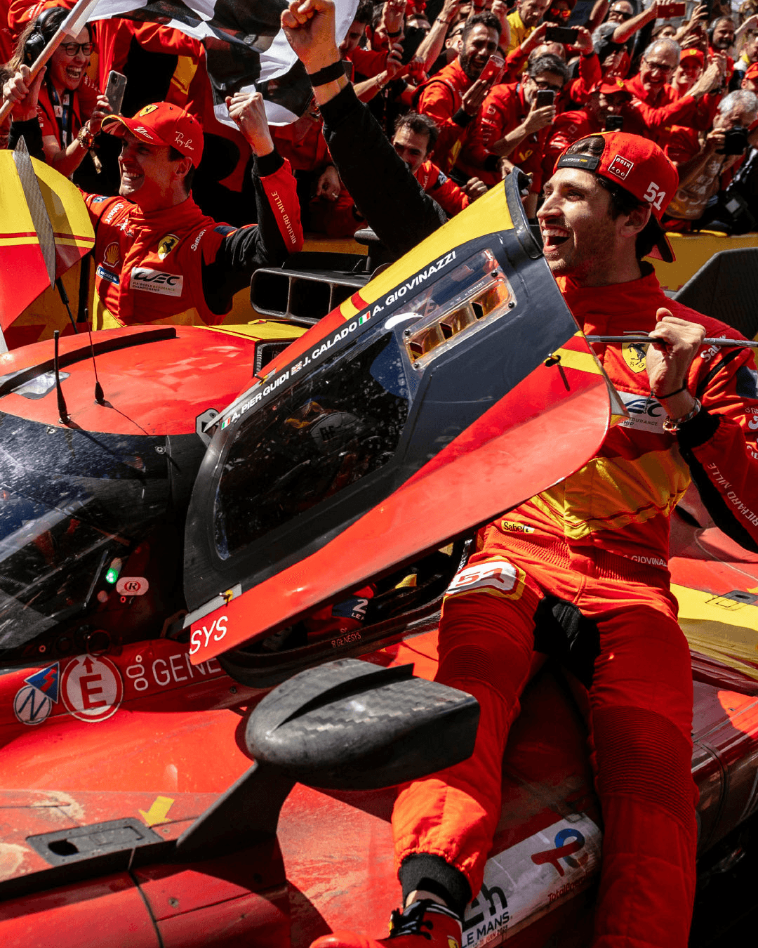 Ferrari Hypercar #51 499P 2023 Le mans 100th Anniversary Winner - Ferrari AF Corse - Model Car - Looksmart