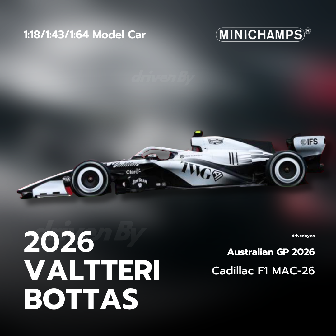 Valtteri Bottas Cadillac Formula 1 Team MAC-26 Australian GP 2026 - Minichamps Model Car