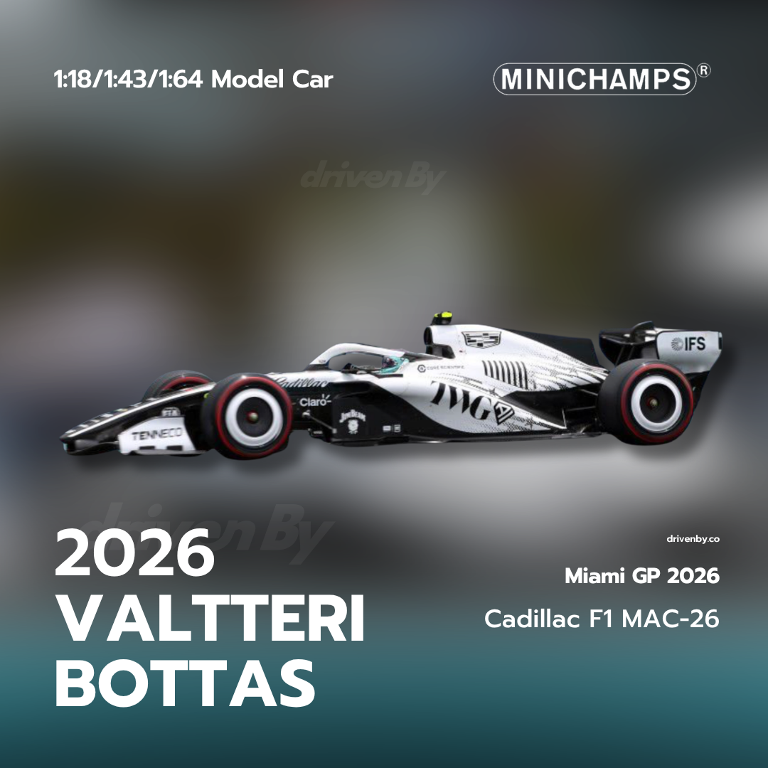 Valtteri Bottas Cadillac Formula 1 Team MAC-26 Miami GP 2026 - Minichamps Model Car