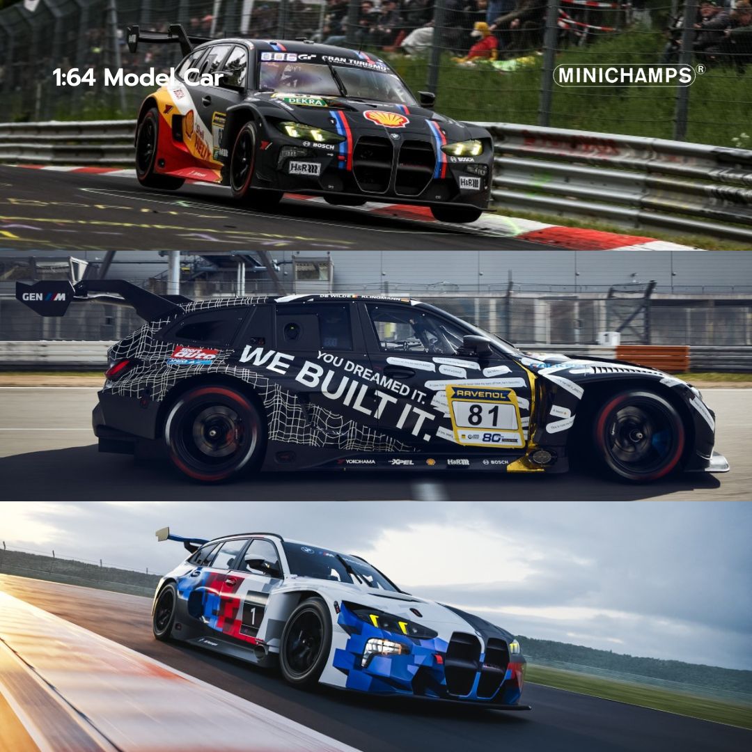 BMW M3 Touring BMW M Motorsport 1:64- Minichamps Model Car