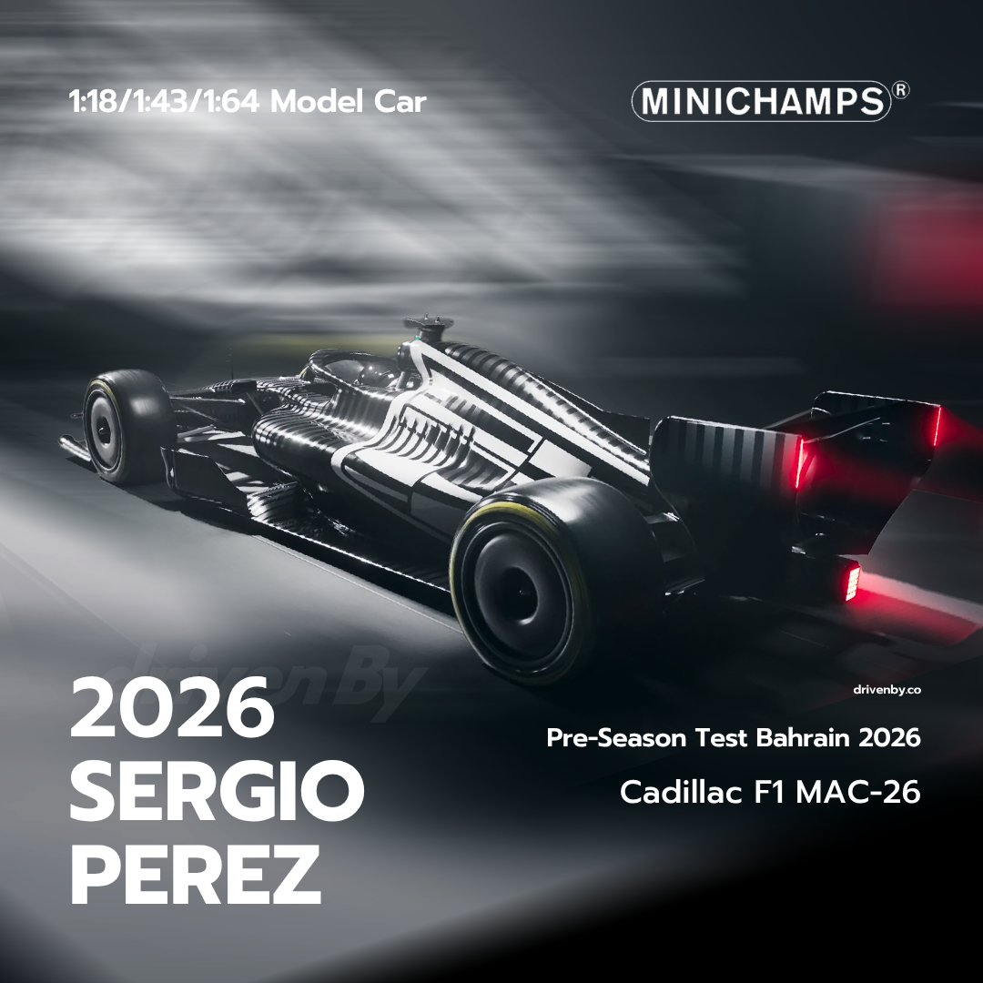 Sergio Pérez Cadillac Formula 1 Team MAC-26 Pre-Season Test Bahrain 2026 - Minichamps Model Car
