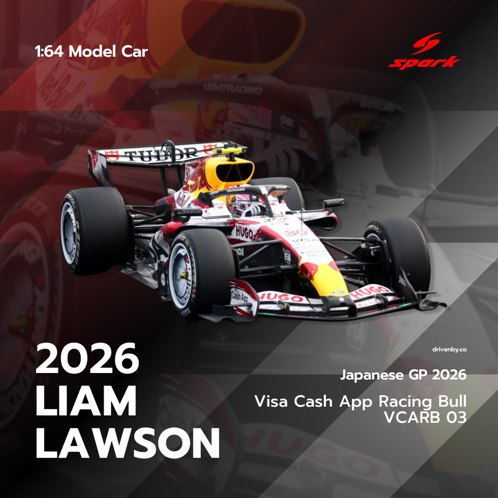 Scale 1:64 Liam Lawson Japanese GP 2026 Visa Cash App Racing Bulls