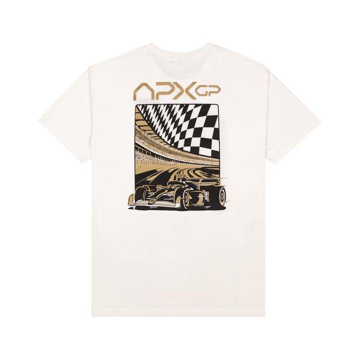 Formula 1 Movie APXGP Race Ready T-Shirt - Ivory White