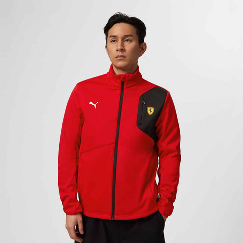 Scuderia Ferrari 2024 Classic Softshell Jacket Red