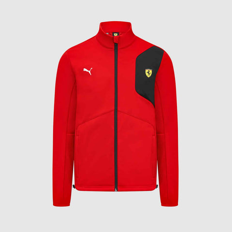 Scuderia Ferrari 2024 Classic Softshell Jacket Red