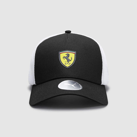 Scuderia Ferrari 2024 Trucker Cap - Black