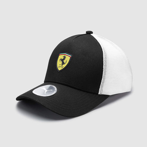 Scuderia Ferrari 2024 Trucker Cap - Black