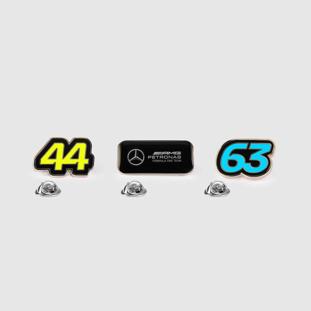 Mercedes-AMG Petronas – 2024 Team Pin Badge Set
