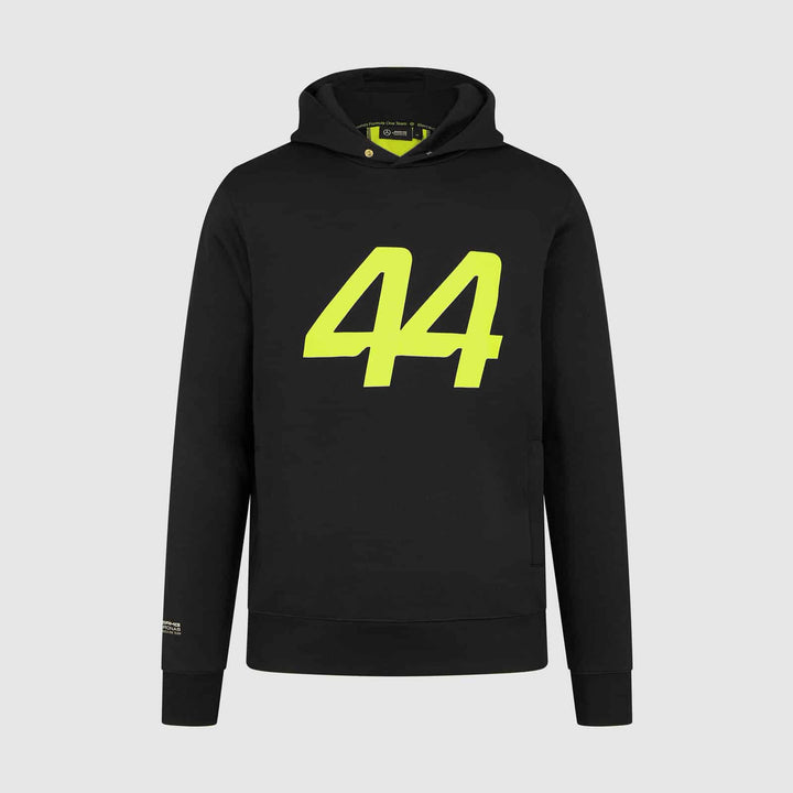 Mercedes-AMG Petronas – 2024 Lewis Hamilton Hoodie-Black