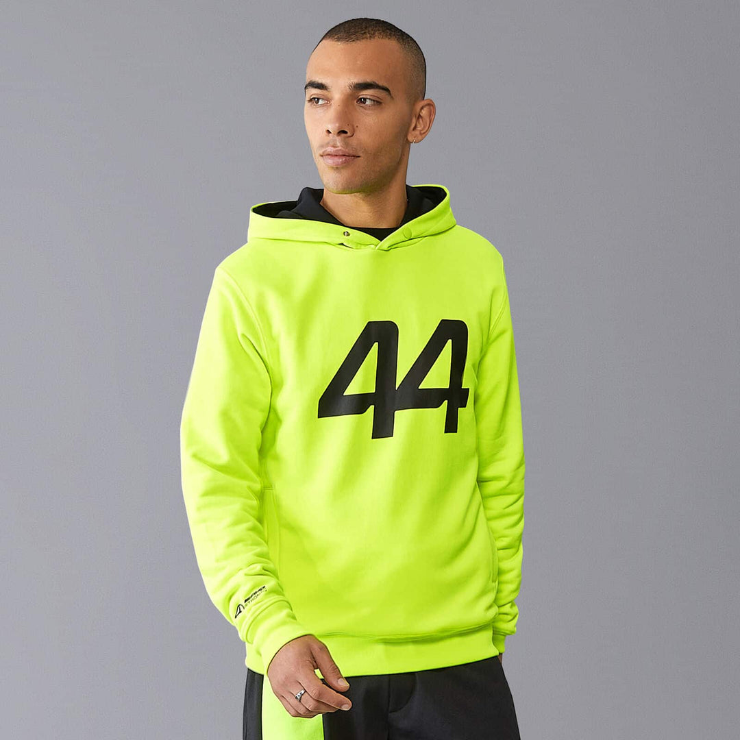 Mercedes-AMG Petronas – 2024 Lewis Hamilton Hoodie - Neon Yellow