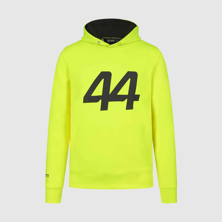 Mercedes-AMG Petronas – 2024 Lewis Hamilton Hoodie - Neon Yellow