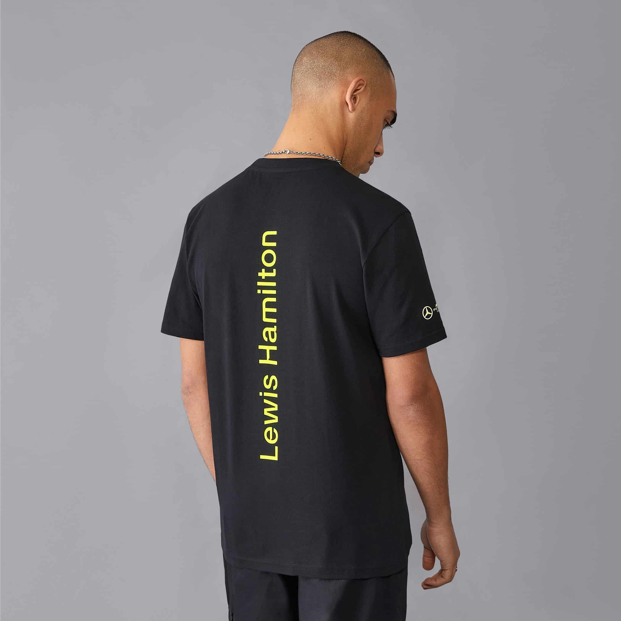 Mercedes AMG Petronas 2024 Lewis Hamilton T Shirt Driven By