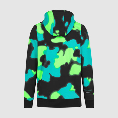 Mercedes-AMG Petronas – 2024 Spray Camo Relaxed Fit Hoodie