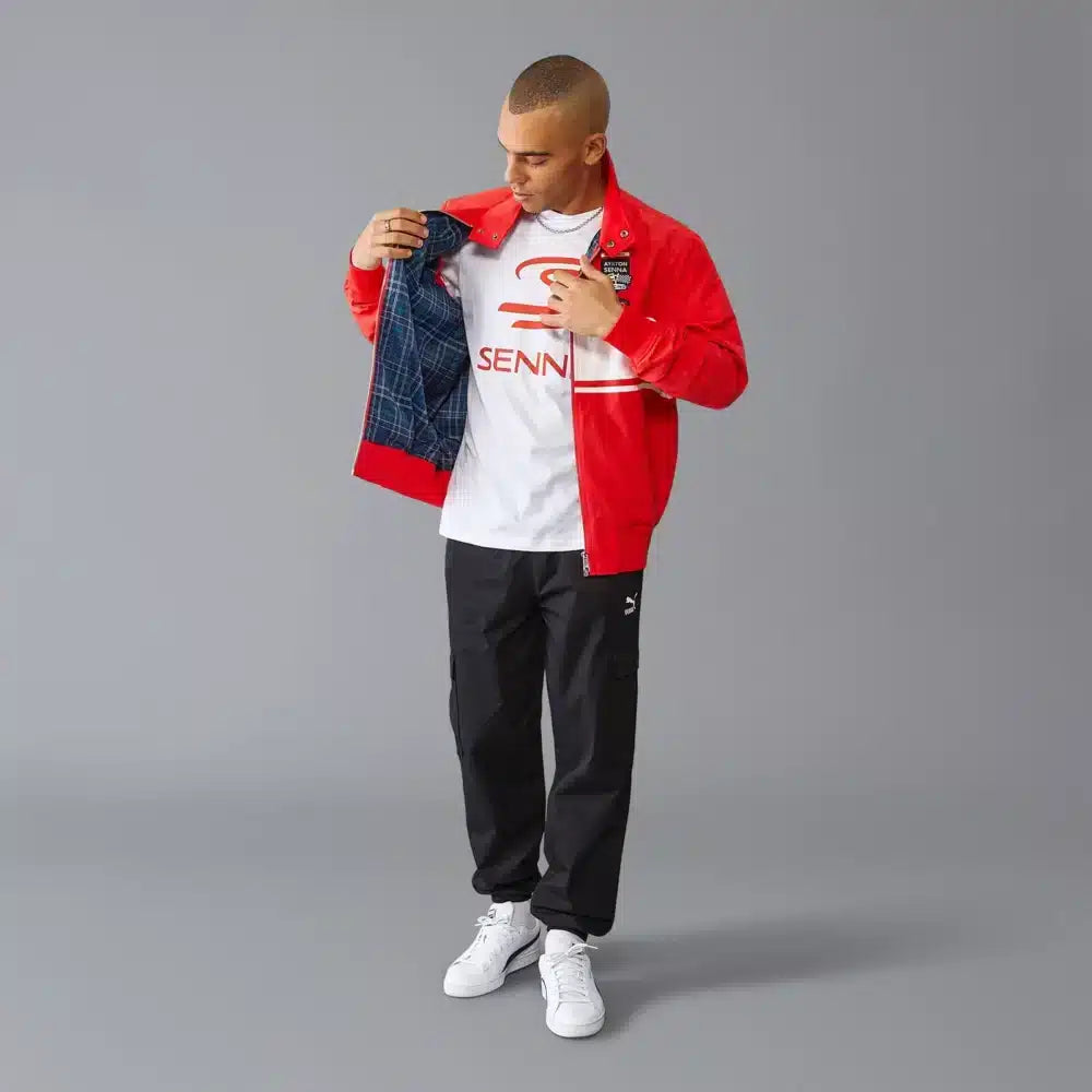 F1 Tech Collection – Ayrton Senna Legacy Bomber Jacket