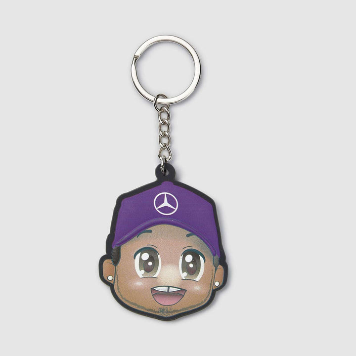 Mercedes-AMG Petronas – 2024 Lewis Hamilton Caricature Keyring