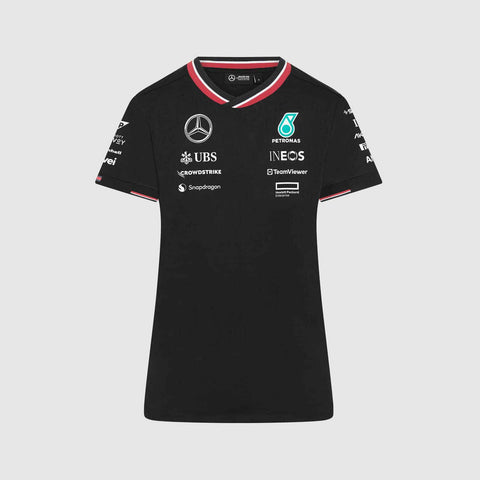 Mercedes-AMG F1 Women's 2024 Team Driver T-shirt (black / white)