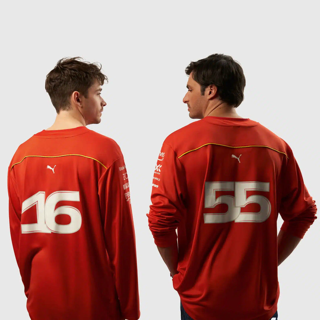 Scuderia Ferrari 2024 Carlos Sainz Canadian GP Ice Hockey Jersey