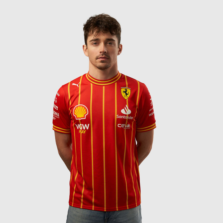 Scuderia Ferrari – 2024 Charles Leclerc Soccer Jersey