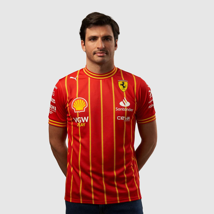 Scuderia Ferrari – 2024 Carlos Sainz Soccer Jersey
