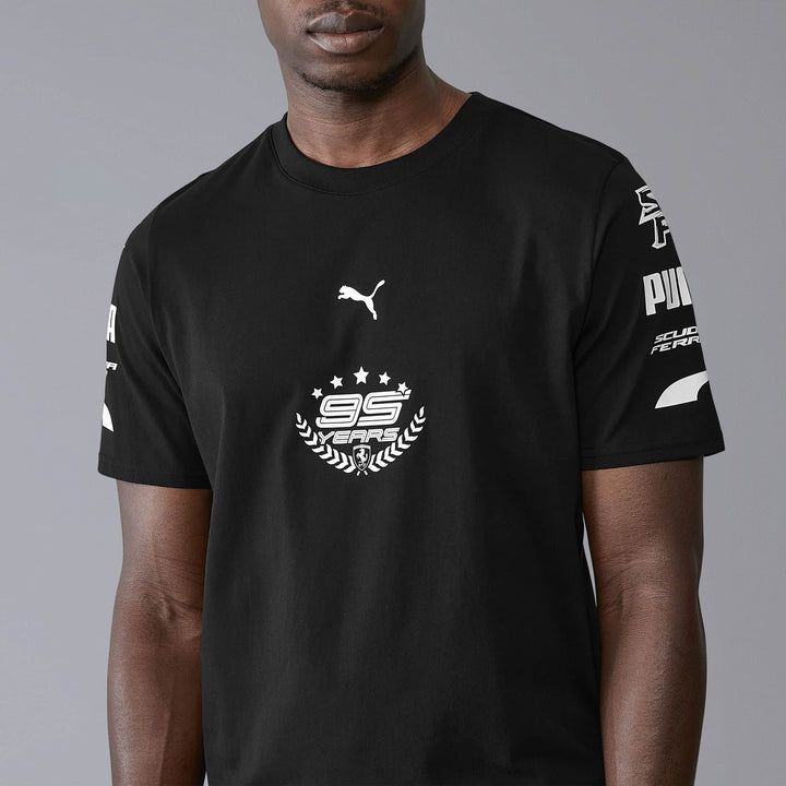 Scuderia Ferrari – 2024 95 Years T-Shirt (Black)