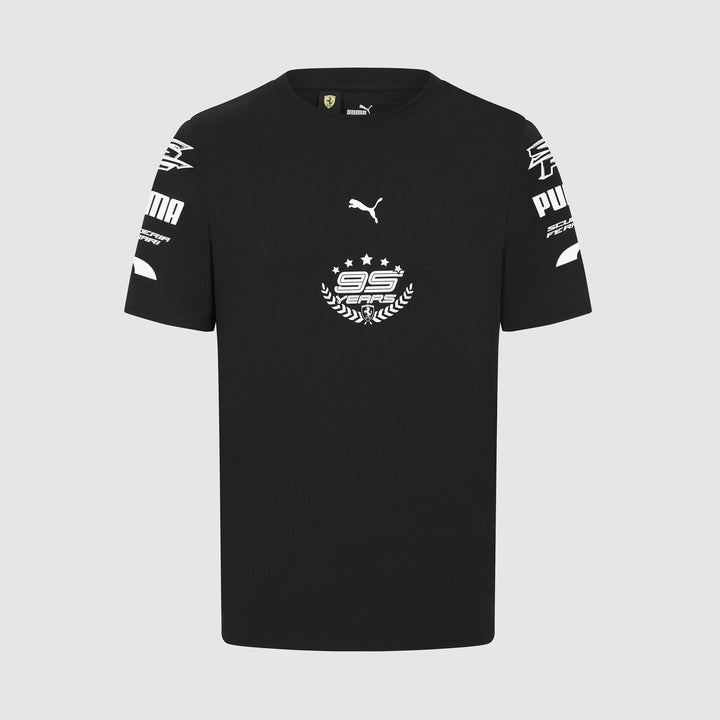 Scuderia Ferrari – 2024 95 Years T-Shirt (Black)