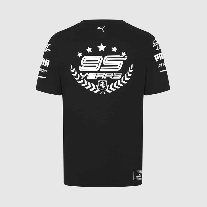 Scuderia Ferrari – 2024 95 Years T-Shirt (Black)