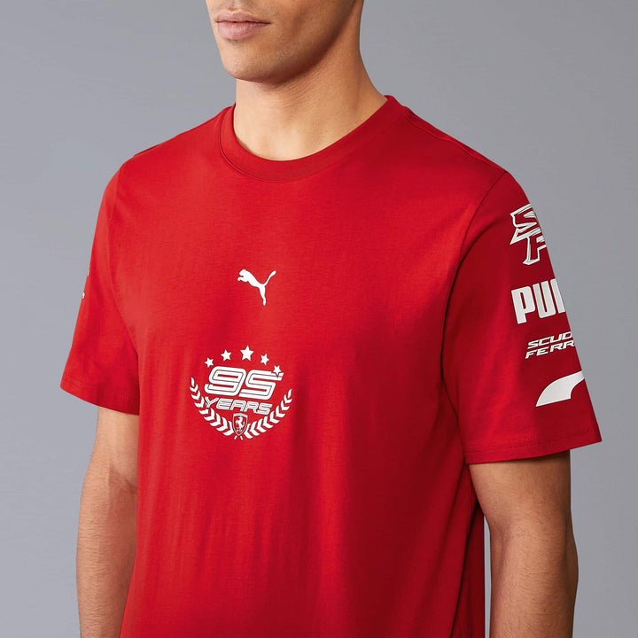 Scuderia Ferrari – 2024 95 Years T-Shirt (Red)