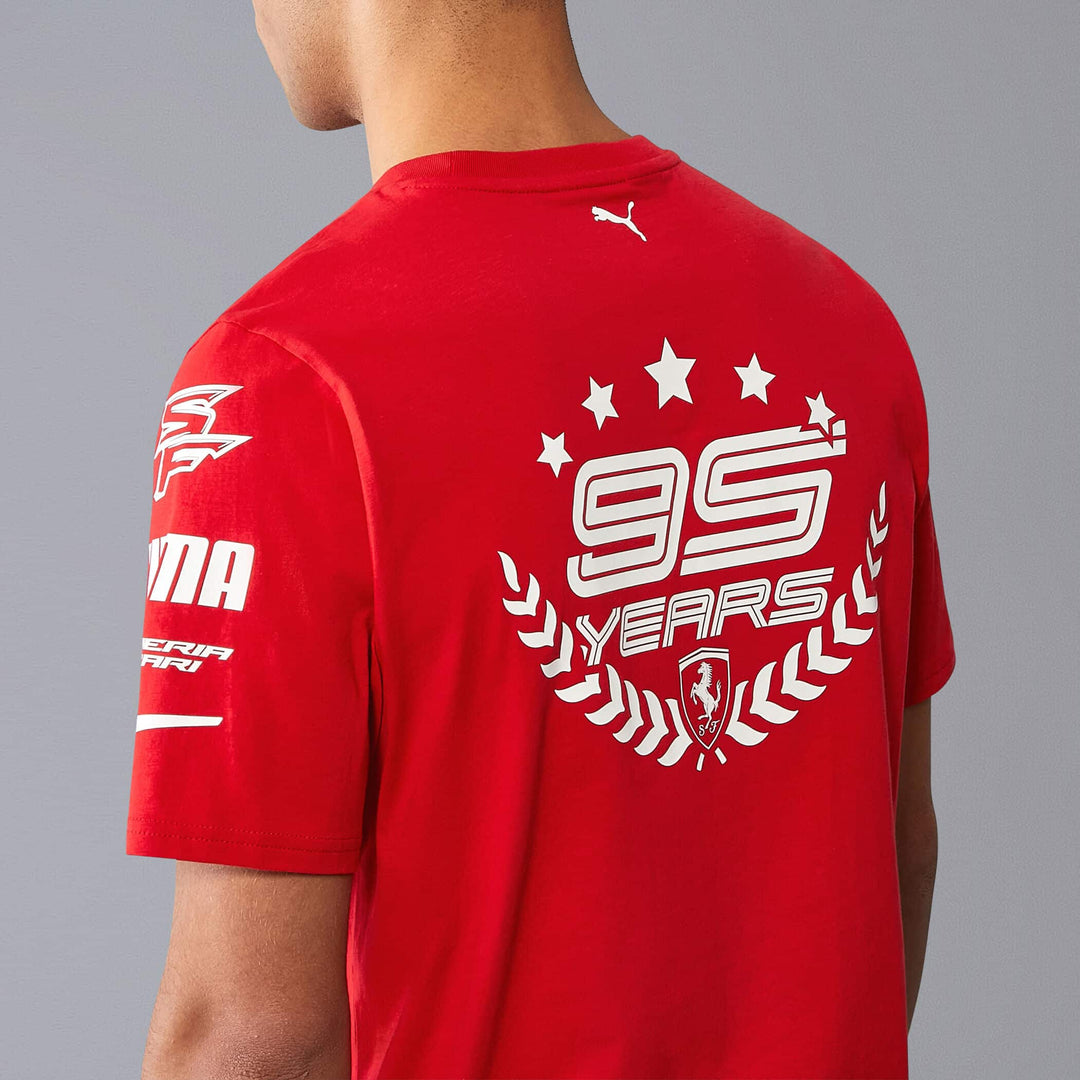 Scuderia Ferrari – 2024 95 Years T-Shirt (Red)