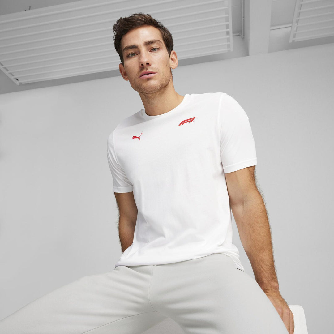 F1 Tech Collection – 2024 PUMA ESS F1® Logo T-shirt - White