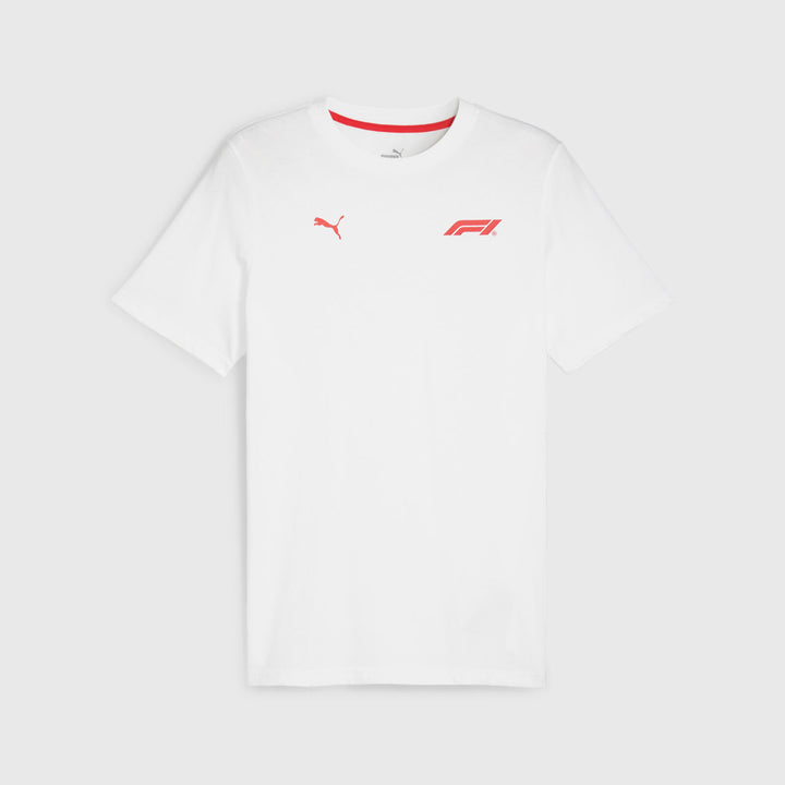 F1 Tech Collection – 2024 PUMA ESS F1® Logo T-shirt - White