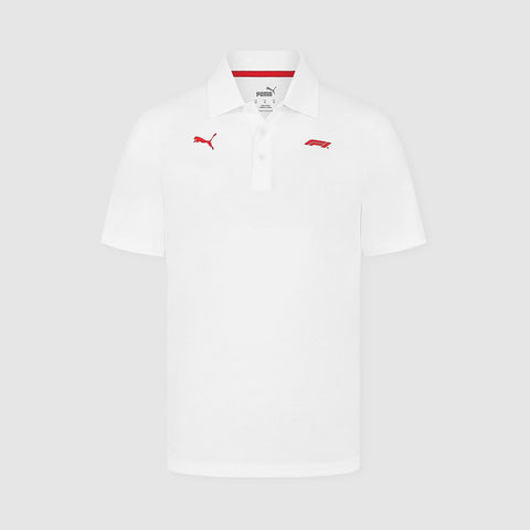 F1 Tech Collection – 2024 PUMA ESS F1® Logo Polo - White
