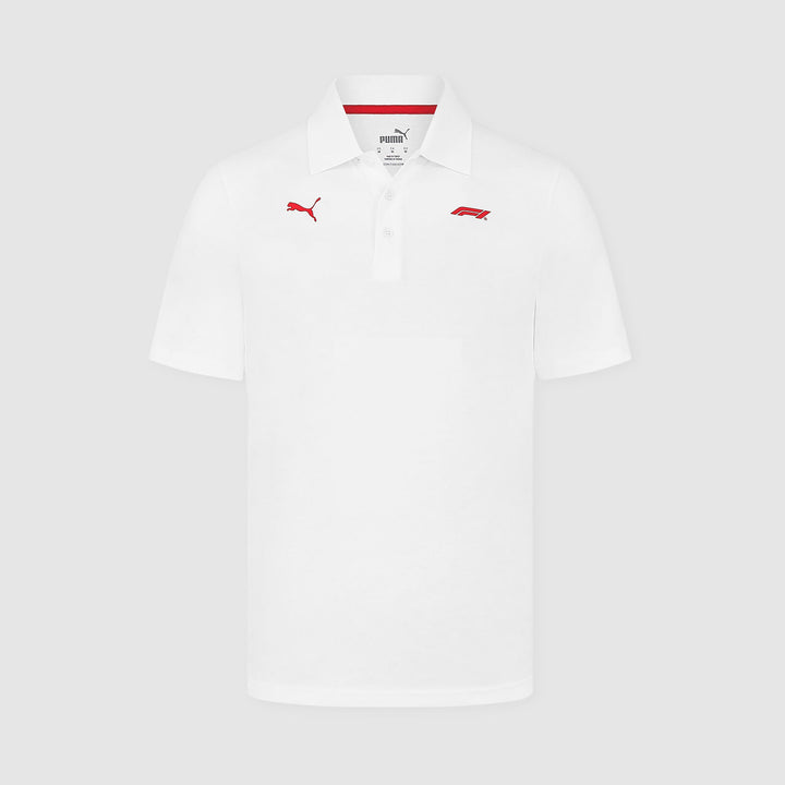 F1 Tech Collection – 2024 PUMA ESS F1® Logo Polo - White