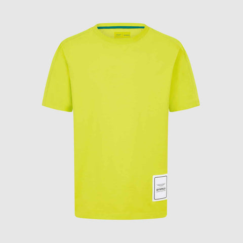 Aston Martin F1 Team  2024 Logo T-Shirt (Lime)