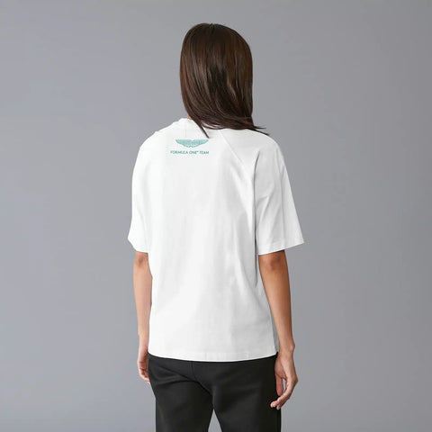 Aston Martin F1 Team  2024 Logo T-Shirt (White)