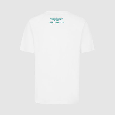 Aston Martin F1 Team  2024 Logo T-Shirt (White)