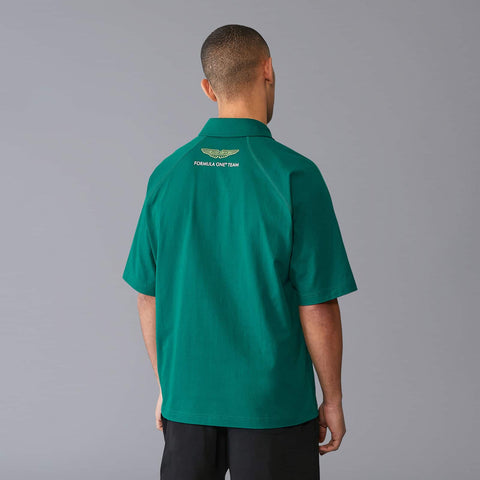 Aston Martin F1 Team 2024 Logo Polo (Green)