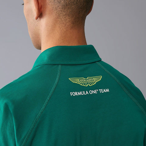 Aston Martin F1 Team 2024 Logo Polo (Green)