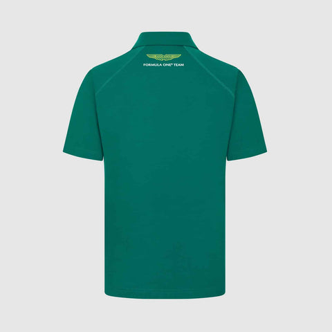 Aston Martin F1 Team 2024 Logo Polo (Green)