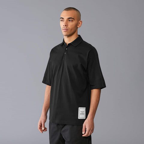 Aston Martin F1 Team 2024 Logo Polo (Black)