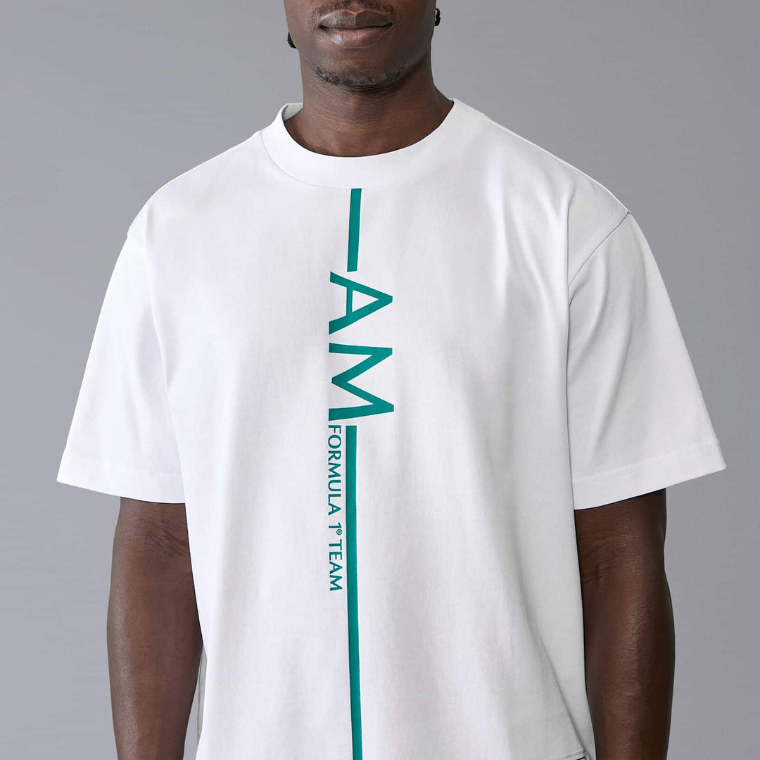 Aston Martin F1 Team – 2024 Oversized T-Shirt (White)
