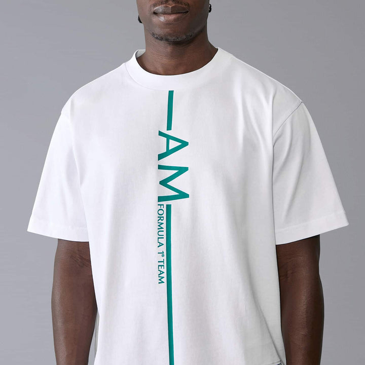 Aston Martin F1 Team – 2024 Oversized T-Shirt (White)