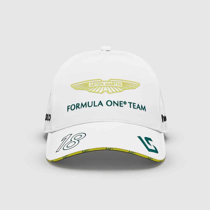 Aston Martin F1 Team – 2024 Lance Stroll Driver Cap (White)