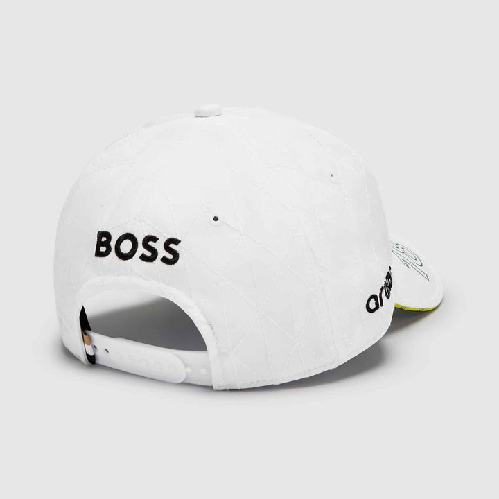 Aston Martin F1 Team – 2024 Lance Stroll Driver Cap (White)
